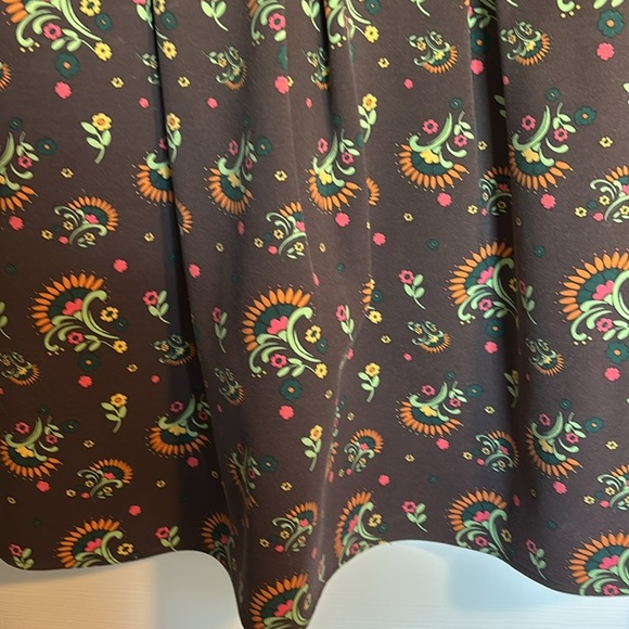 Matilda Jane Friends Forever Maja women’s brown floral dress size medium - Picture 5 of 11